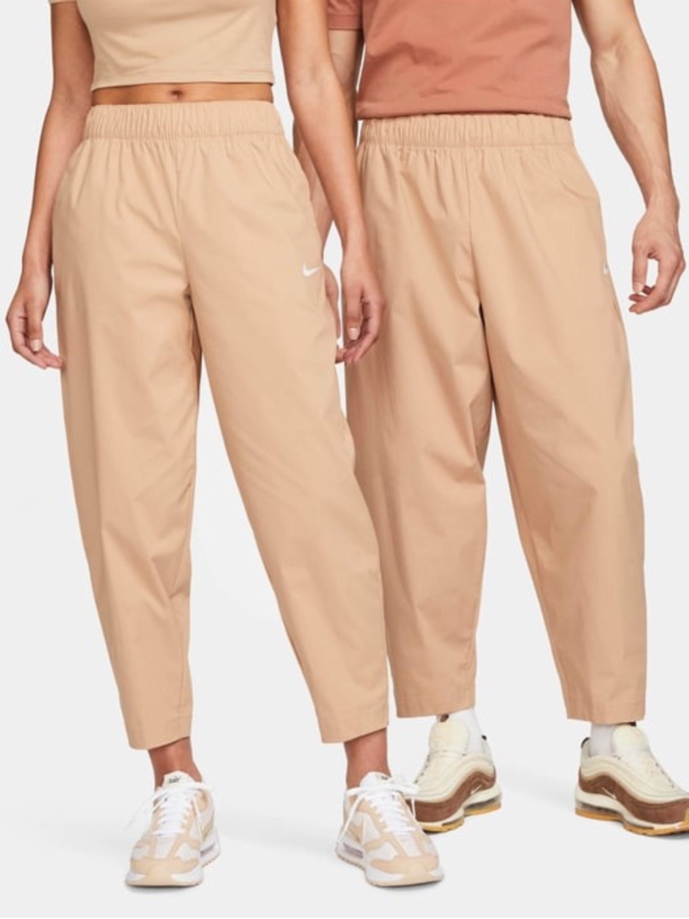 Nike Women's/Unisex Light Tan Relaxed Track Pants